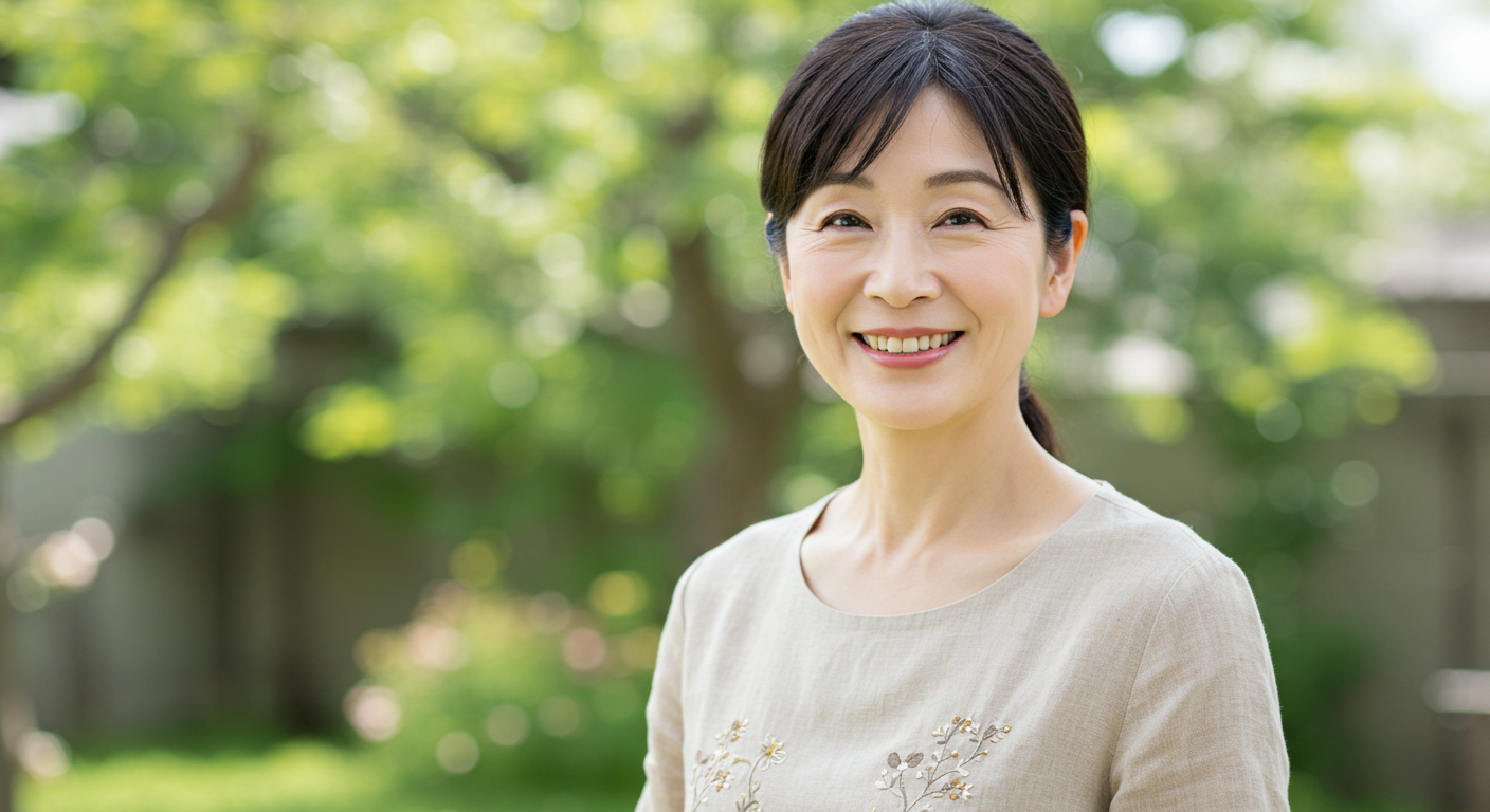 女性の顔